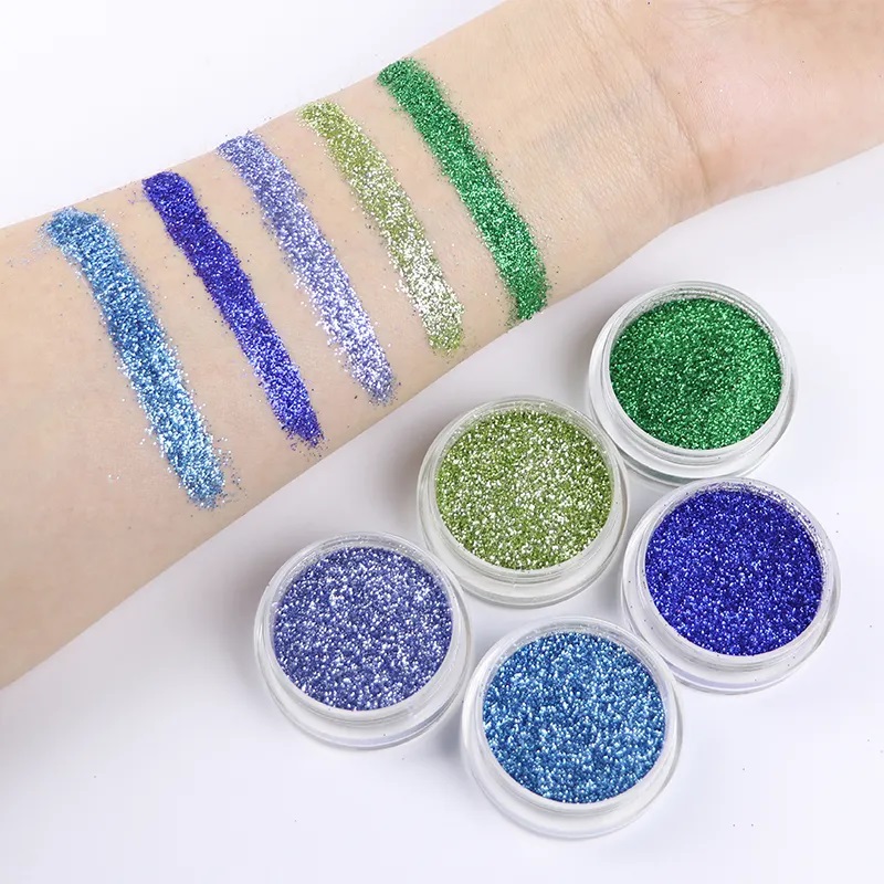 Ecofriendly Biodegradable Body Glitter Tattoo Powder